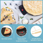 CucinaPro - Electric Crepe Maker