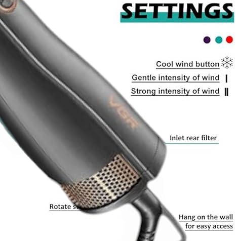VGR - Professional 6-in-1 Hot Air Styler